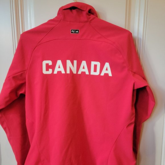 NWT Adidas Canada Olympic Softshell Jacket - Picture 3 of 13